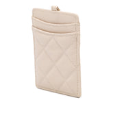 Quilted Caviar ID Card Holder